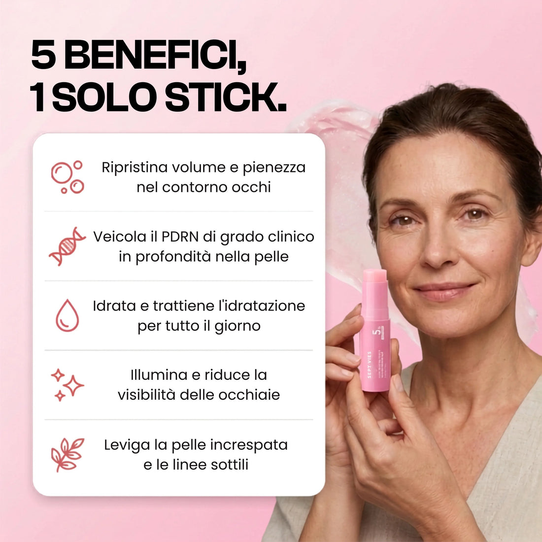 5 benefici in un solo stick