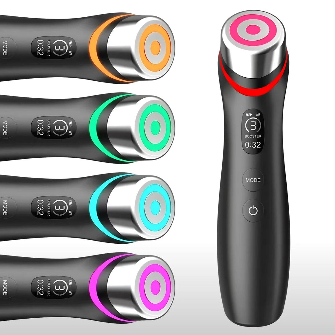 5 colori di luce LED