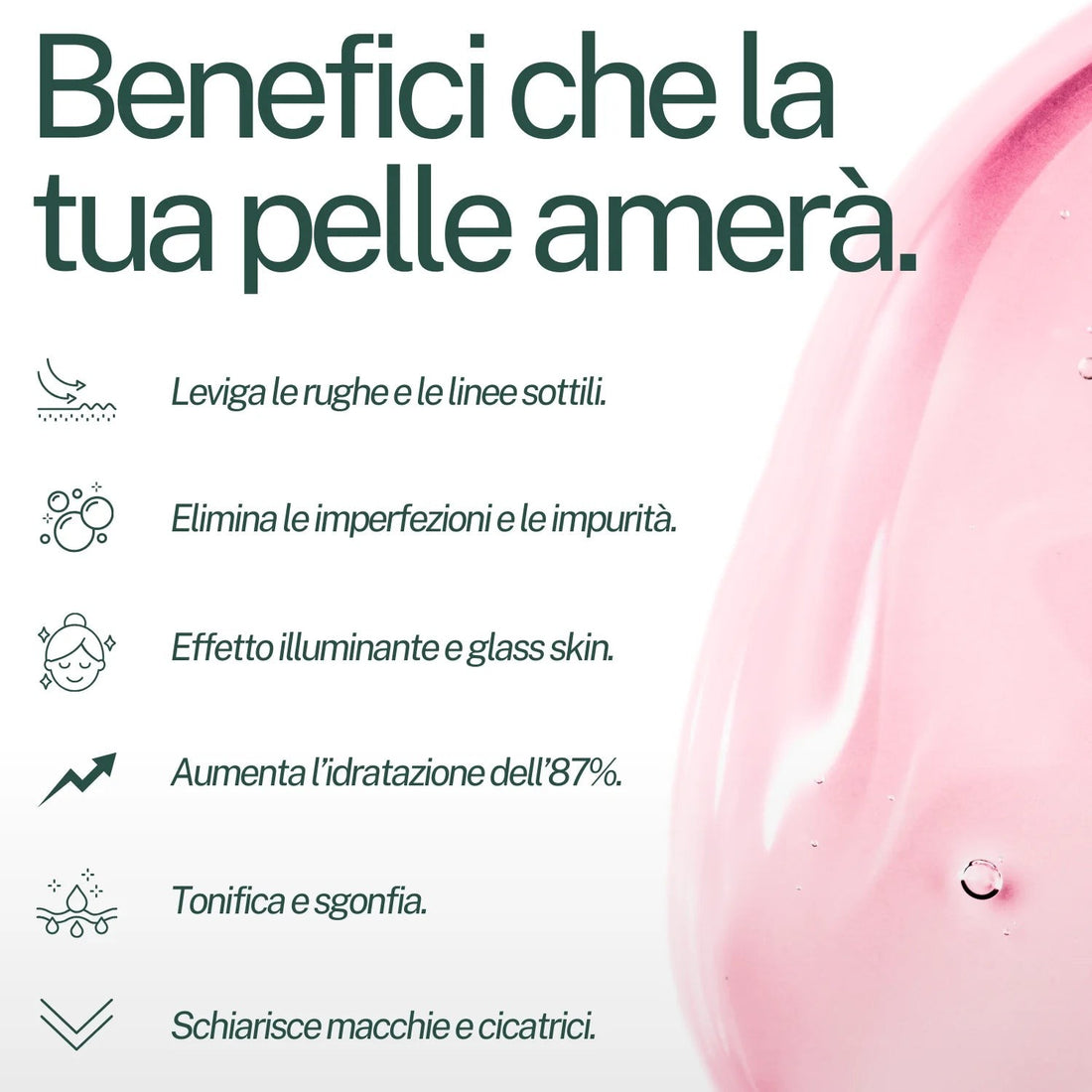 I benefici che la tua pelle amerà
