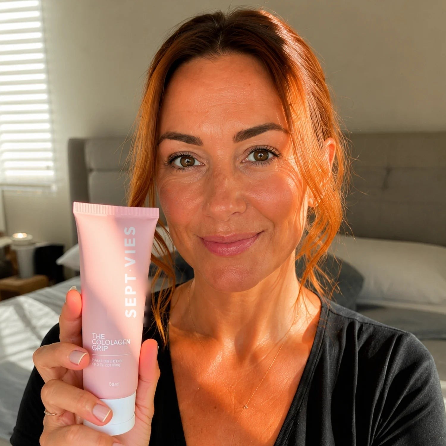 Cliente con la Maschera al Collagene SEPT VIES