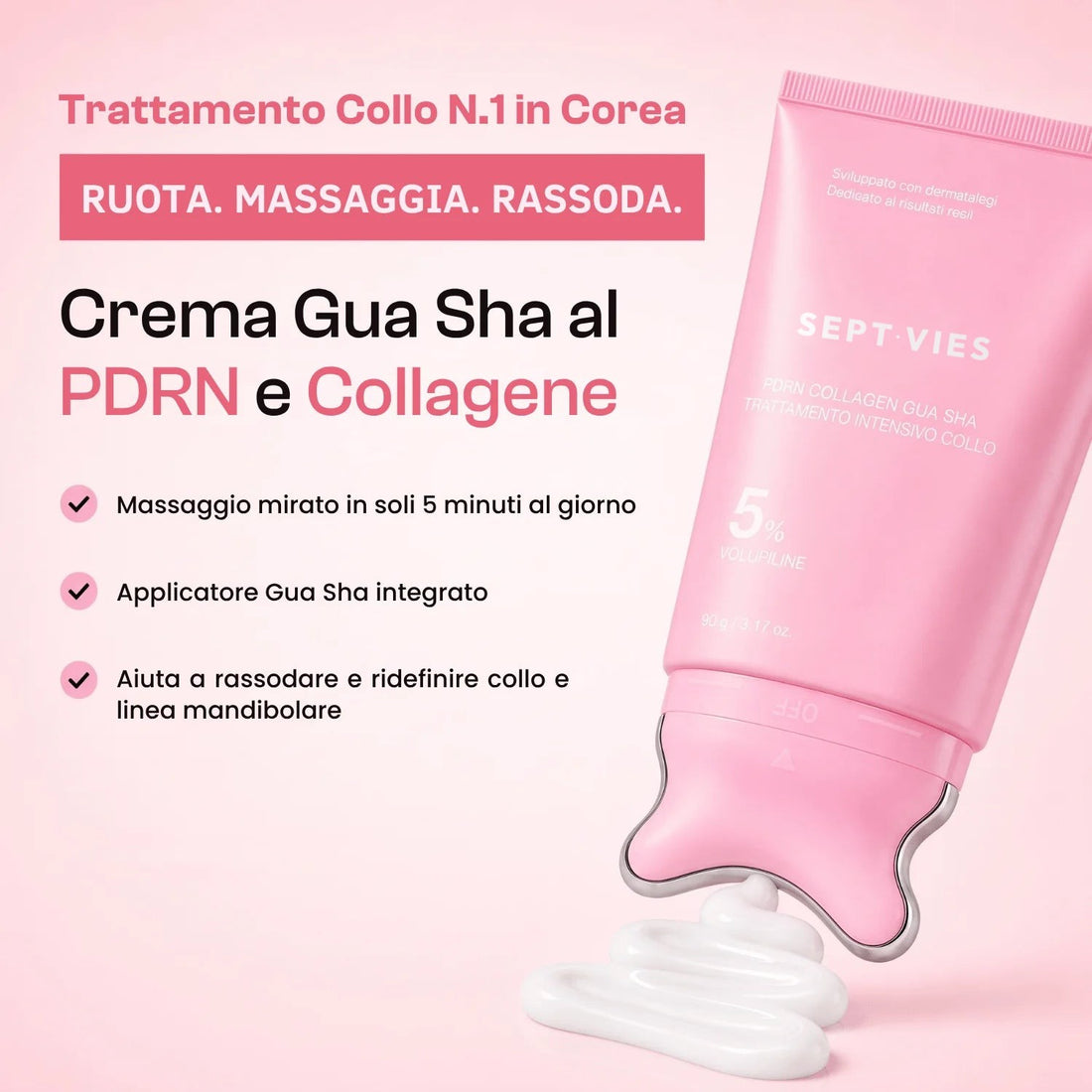 Crema Gua Sha al PDRN e collagene