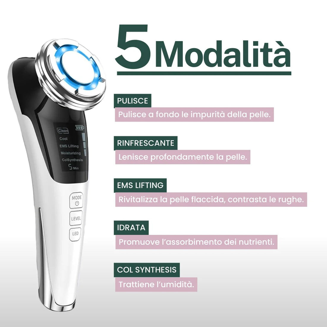 5 modalità di trattamento