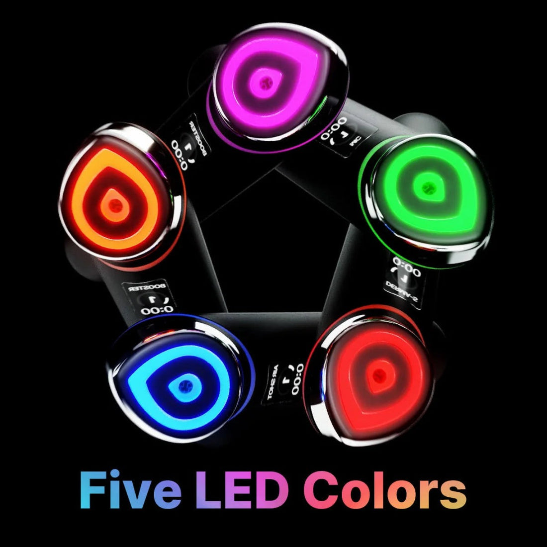 5 colori LED