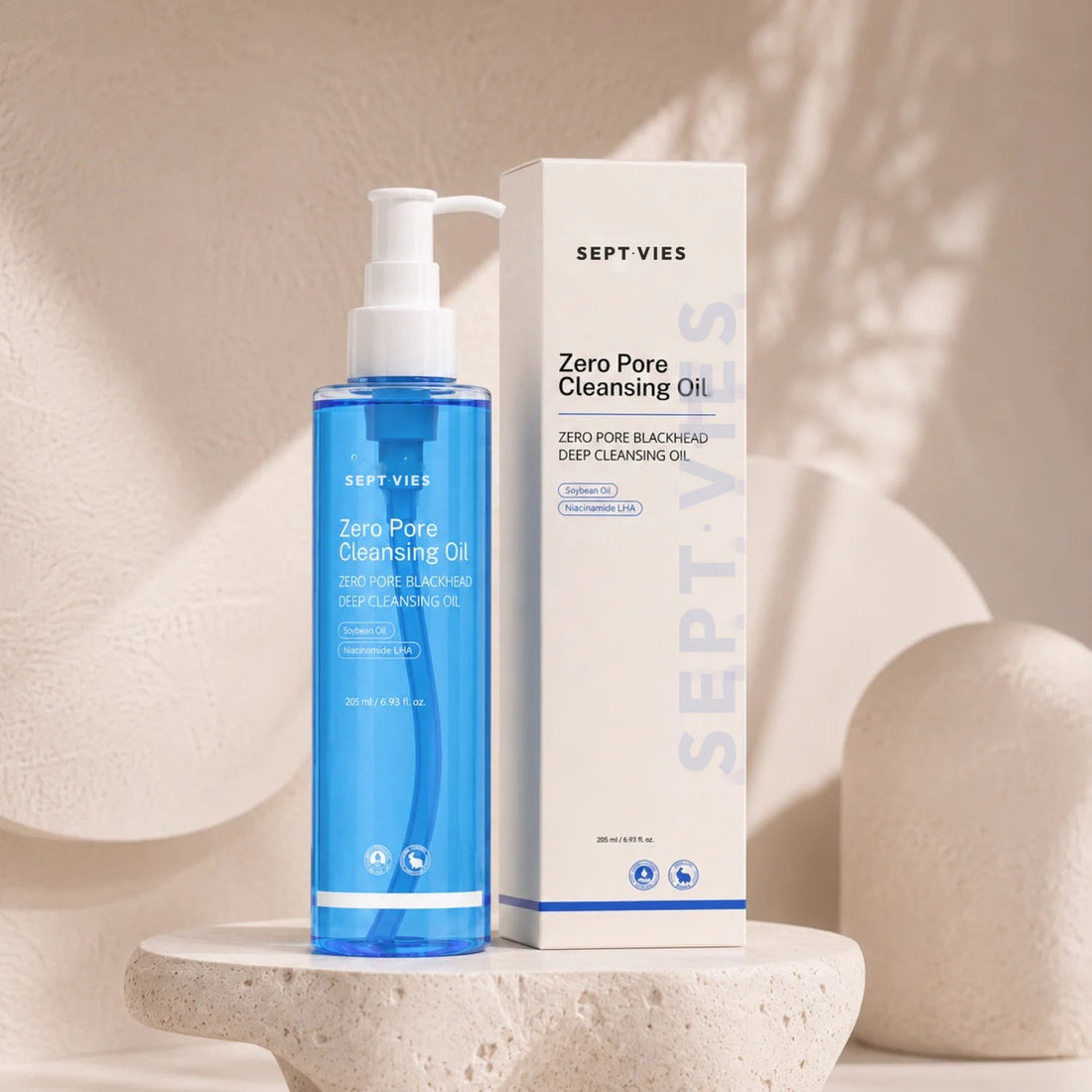 Detergente Profondo Zero Pore Cleansing Oil SEPT VIES con confezione