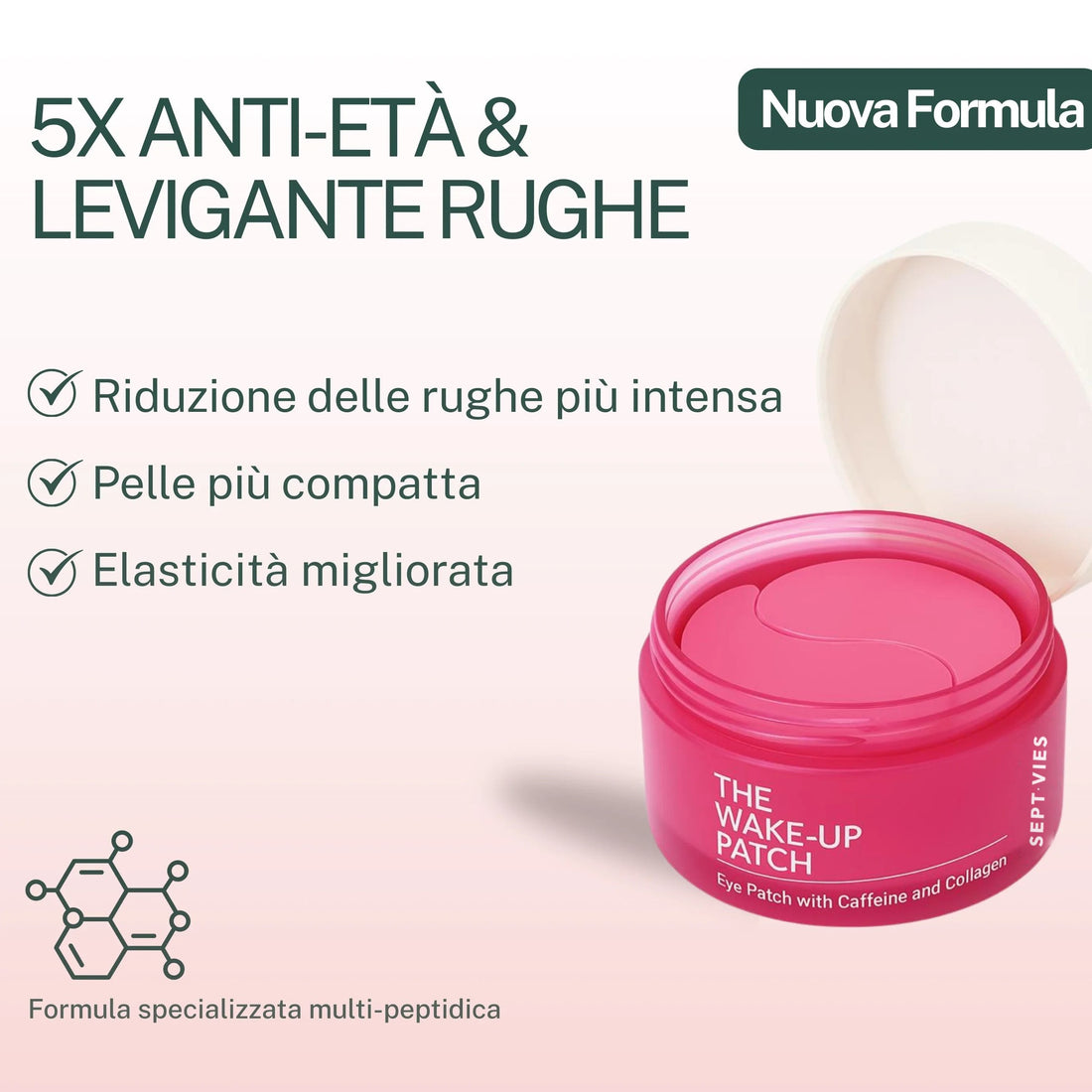 5x anti-età e levigante rughe