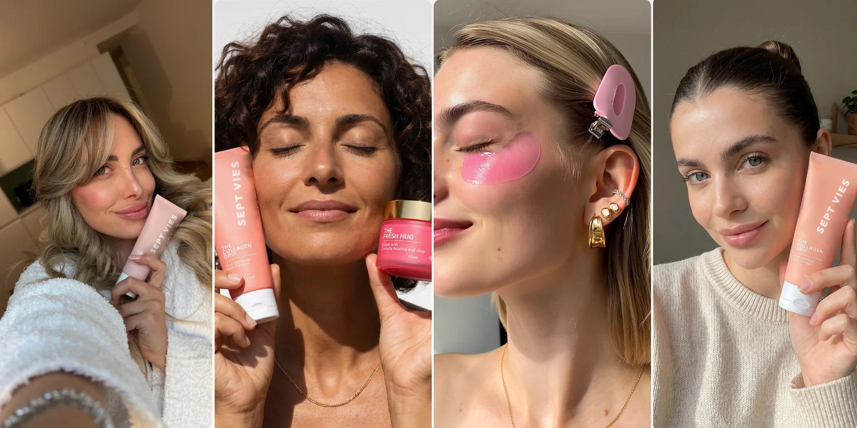 Donne con la Maschera al Collagene SEPT VIES